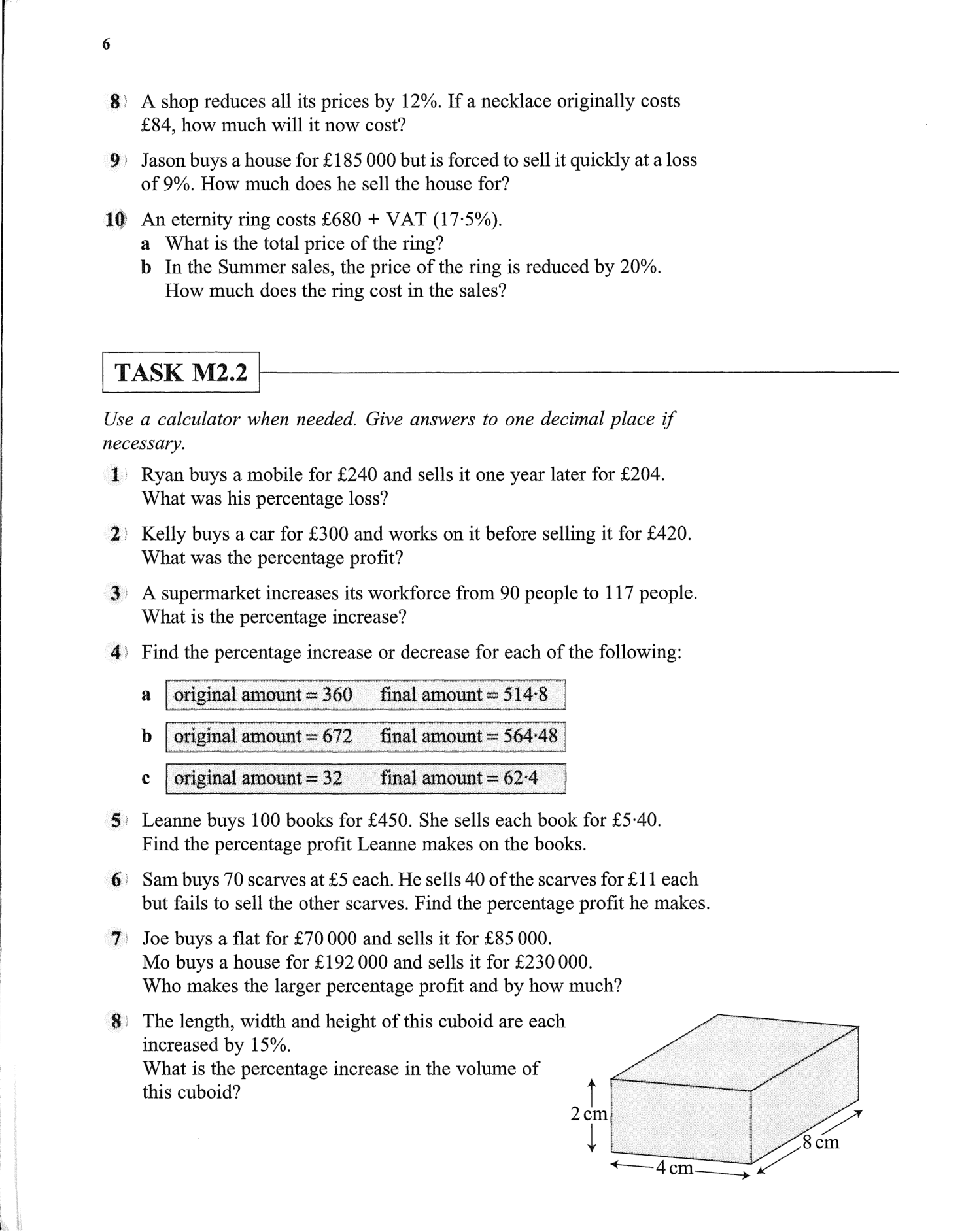 Essential Mathematics for GCSE - Higher - Homework Book